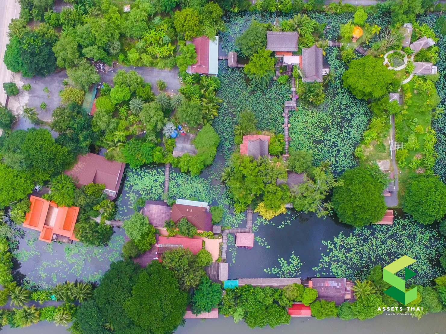 ♦️Hot Deal Investment Location❗️ Land for Sell 10 rai at Phanasom Cafe&Resort nearby Mahidol University Salaya